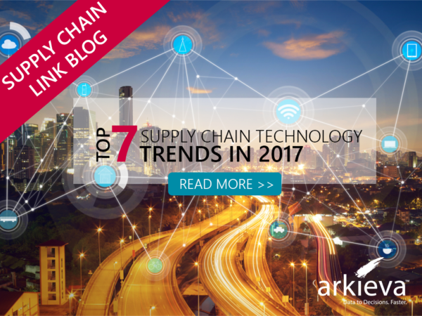 2017 supply chain disruptive technology trends