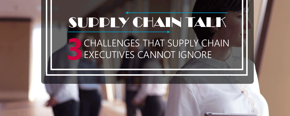 supply chain executives challenges 