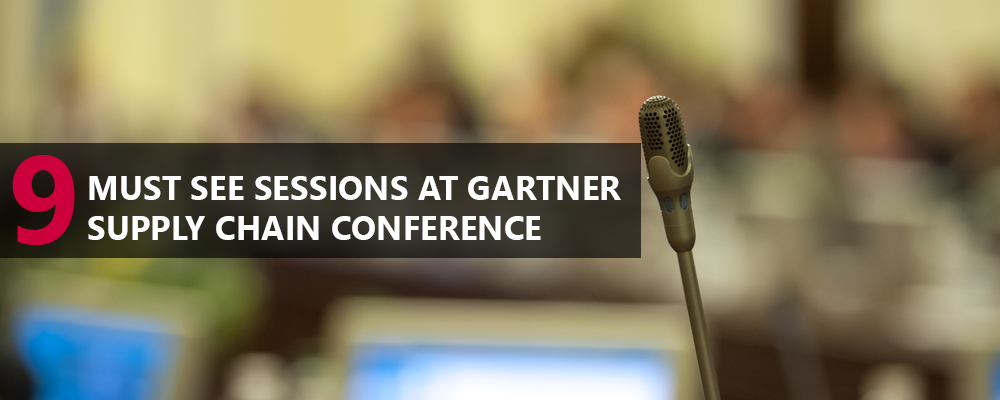 Gartner Supply Chain Conference 2017 Sessions