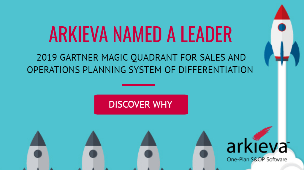 Discover Why Arkieva Is Named As A Leader In The 19 Gartner Magic Quadrant For Sales And Operations Planning System Of Differentiation Supply Chain Link Blog Arkieva