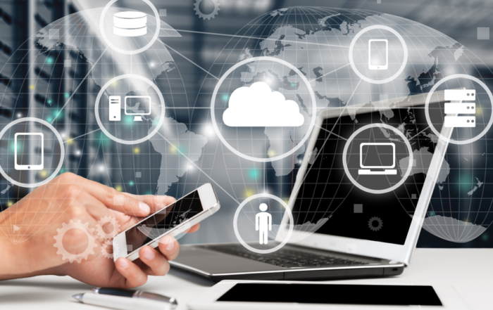 supply chain management technology image
