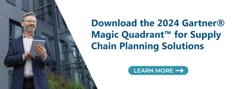 2024 Gartner Magic Quadrant for Supply Chain Planning Solutions